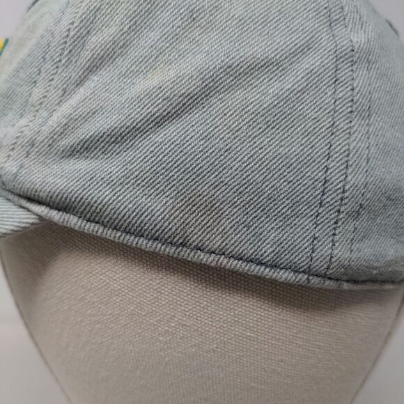 Unbranded Girl's Strapback Hat Blue Adjustable Fuzzy LOVE Logo Cotton Blend - Picture 4 of 8